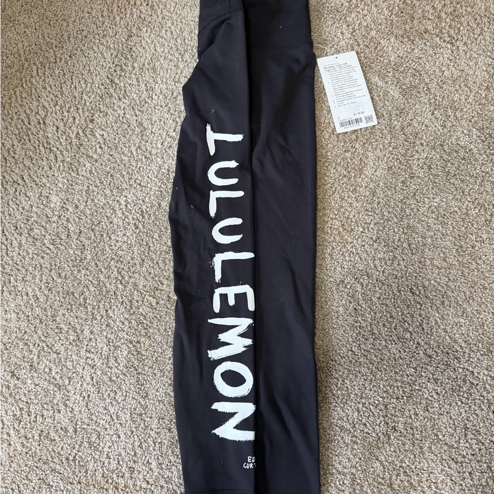 lululemon black leggings size 2 NWT